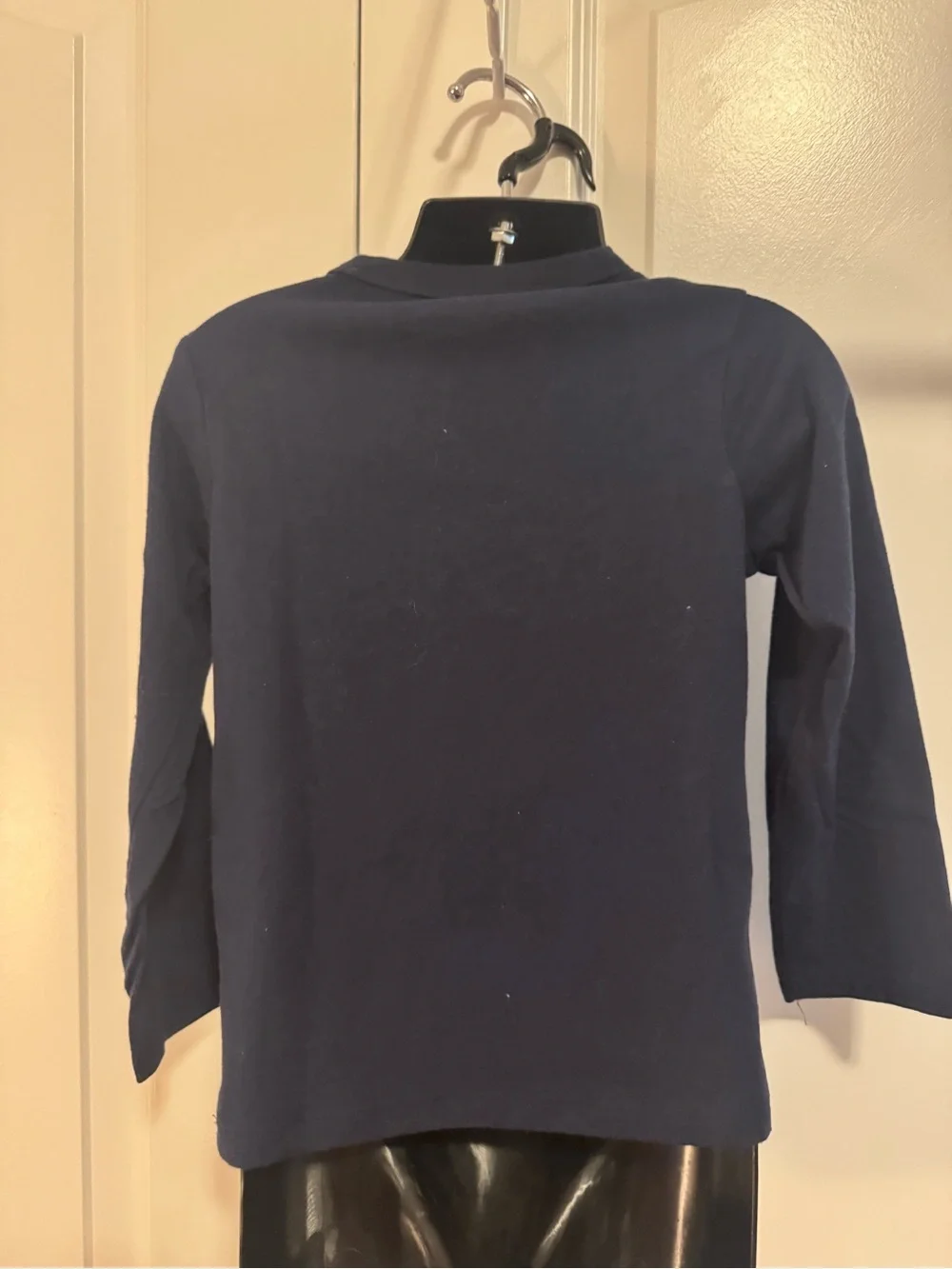 Children’s Place Navy Holiday Train Graphic Long-Sleeve Shirt